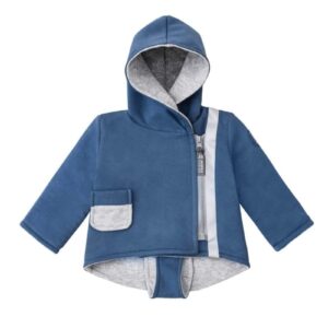 Kurteczka niemowlęca bawełniana z dopinanym Patentem, Borówka