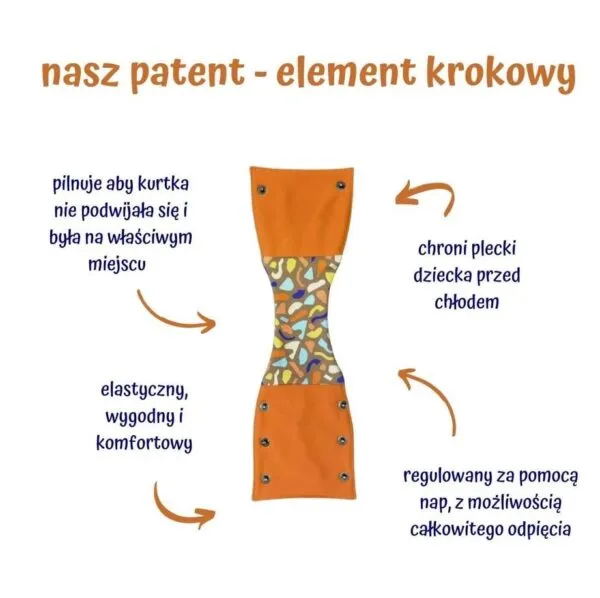 Kurtka dziecięca softshell z dopinanym Patentem, żółty Miodek - obrazek 7
