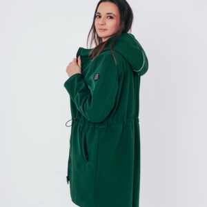 zielona kurtka softshell damska