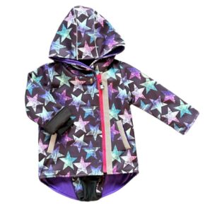 dziecięca kurtka softshell gwiazdy