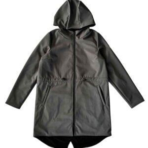 damski płaszcz softshell szary